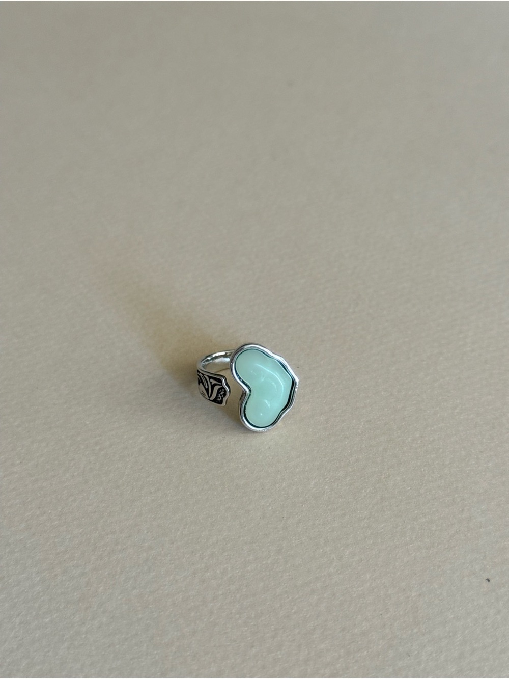 Boho heart ring #2652 - Picture 3 of 5